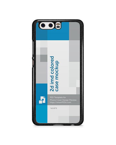 Huawei P10 2d IMD Colored Mobile Case Design Mockup 2017