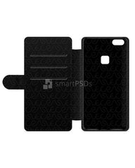 Huawei P10 Lite 2d Wallet Mobile Case Design Mockup 2017