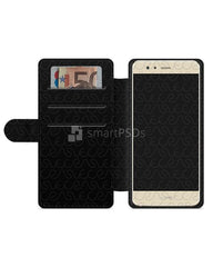 Huawei P10 Lite 2d Wallet Mobile Case Design Mockup 2017