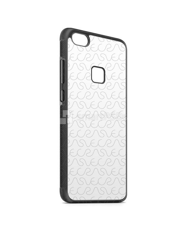 Huawei P10 Lite 2d Rubber Flex Mobile Case Design Mockup 2017- Right View