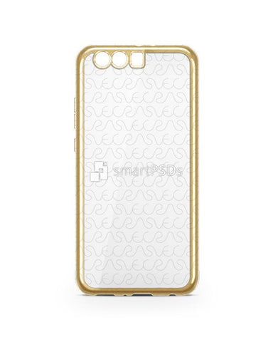 Huawei P10 Plus TPU Electroplated Case Design Mock-up 2017