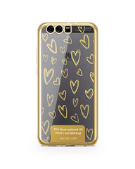 Huawei P10 Plus TPU Electroplated Case Design Mock-up 2017