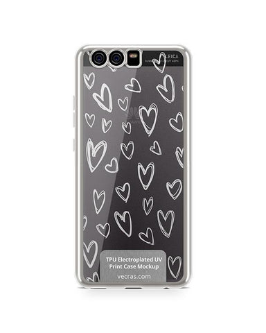 Huawei P10 TPU Electroplated Case Design Mock-up