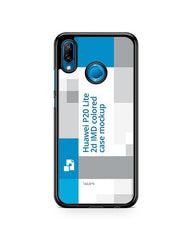 Huawei P20 Lite 2d PC Colored Case Design Mockup 2018