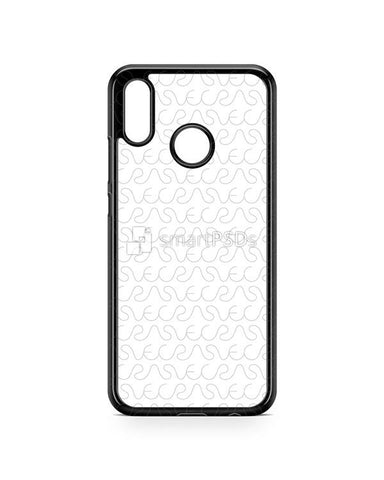 Huawei P20 Lite 2d PC Colored Case Design Mockup 2018