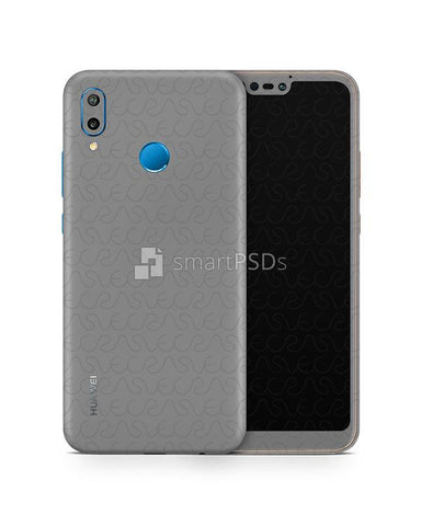 Huawei P20 Lite Vinyl Skin Design Mockup 2018