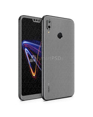Huawei P20 Lite Vinyl Skin Design Mockup 2018 (Front-Back Angled)