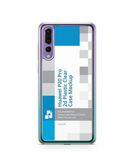 Huawei P20 Pro 2d PC ClearCase Design Mockup Back 2018