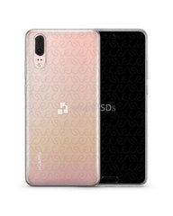 Huawei P20 UV TPU Clear Case Design Mockup 2018
