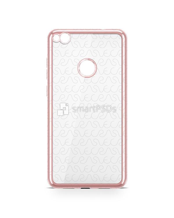 Huawei P8 Lite 2017 TPU Electroplated Case Design Mock-up 
