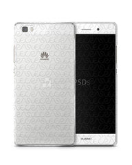 Huawei P8 Lite UV TPU Clear Mobile Case Design Mockup 2015