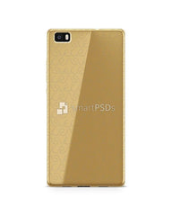 Huawei P8 Lite (2015) TPU Electroplated Case Design Mock-up 