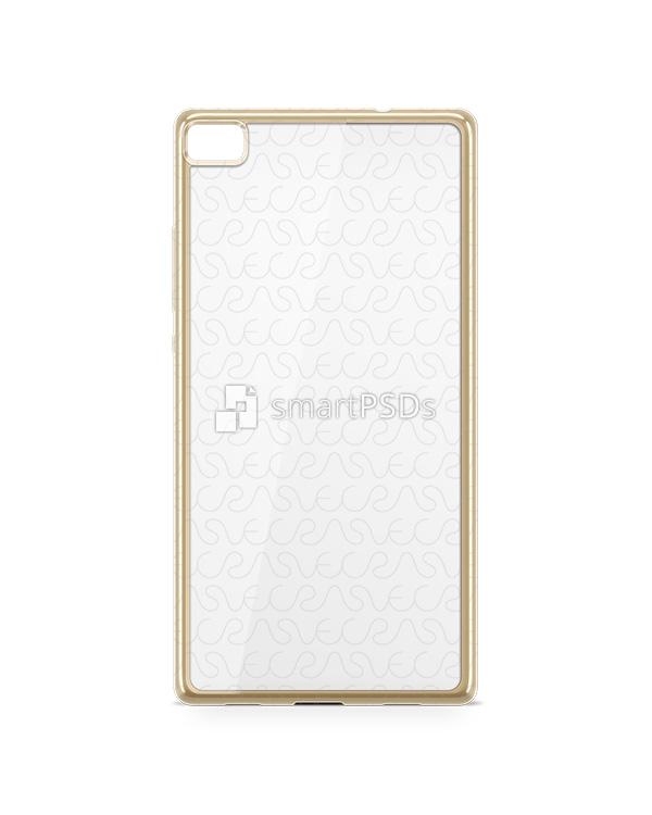 Huawei P8 TPU Electroplated Case Design Mock-up 