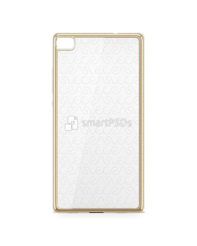 Huawei P8 TPU Electroplated Case Design Mock-up