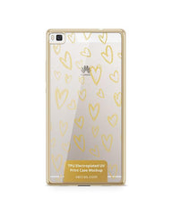 Huawei P8 TPU Electroplated Case Design Mock-up 