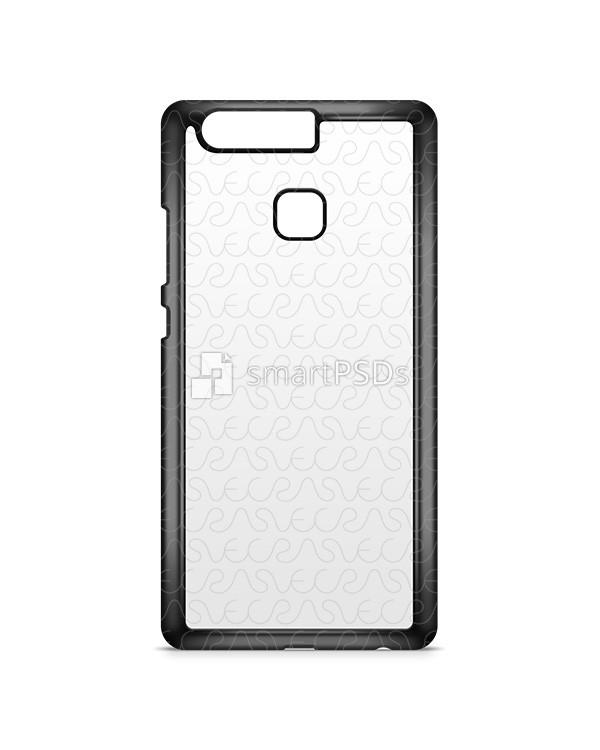 Huawei P9 2d IMD Colored Mobile Case Design Mockup 2016