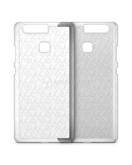 Huawei P9 2d Clear Mobile Case Design Mockup 2016