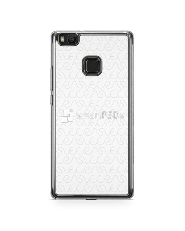 Huawei P9 Lite 2d Flexi Clear Case Design Mockup 2016