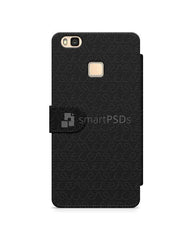 Huawei P9 Lite 2d Wallet Mobile Case Design Mockup 2016