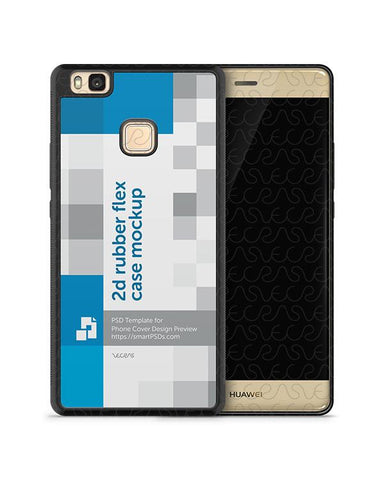Huawei P9 Lite 2d Rubber Phone Cover Design Template