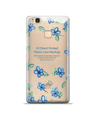 Huawei P9 Lite- UV PC Clear Mobile Case Design Mockup 2016