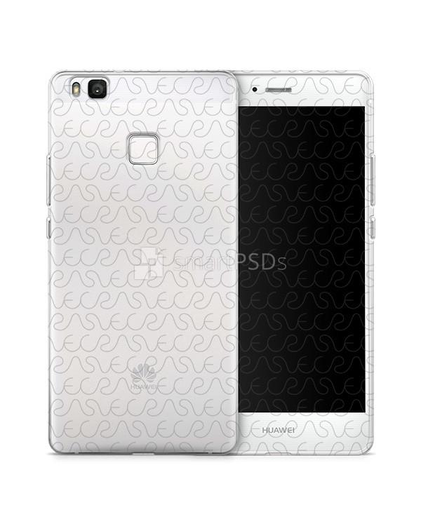 Huawei P9 Lite TPU Clear Phone Cover Design Template