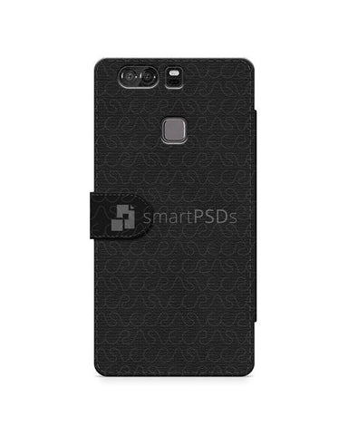 Huawei P9 Plus 2d Wallet Mobile Case Design Mockup 2016