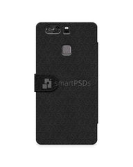 Huawei P9 Plus 2d Wallet Mobile Case Design Mockup 2016
