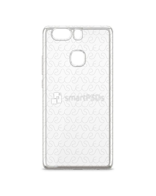 Huawei P9 Plus TPU Electroplated Case Design Mock-up