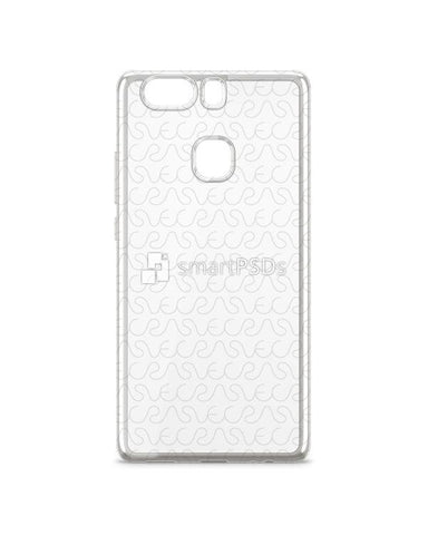 Huawei P9 Plus TPU Electroplated Case Design Mock-up