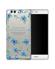 Huawei P9 UV TPU Clear Mobile Case Design Mockup 2016