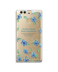 Huawei P9- UV PC Clear Mobile Case Design Mockup 2016