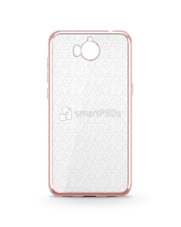 Huawei Y5 2017 TPU Electroplated Case Design Mock-up