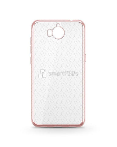 Huawei Y5 2017 TPU Electroplated Case Design Mock-up