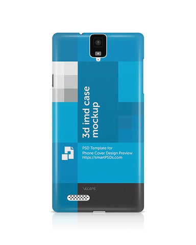 InFocus M330 3d IMD Mobile Case Design mockup 2015