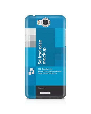 InFocus M530 3d IMD Mobile Case Design Mockup 2015