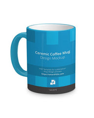 Jumbo Mug Mockup for Sublimation Preview Design- 2 Views