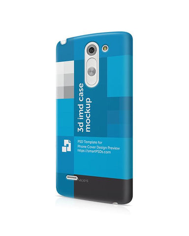 LG G3 Stylus 3d IMD Mobile Case Design Mockup 2014