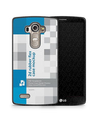 LG G4 2d Rubber Flex Mobile Case Design Mockup 2015