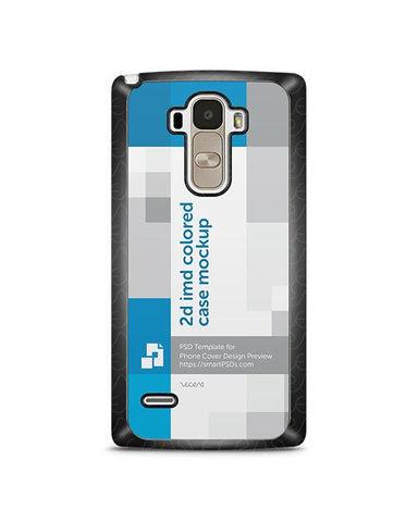 LG G4 Stylus 2d IMD Colored Mobile Case Design Mockup 2016