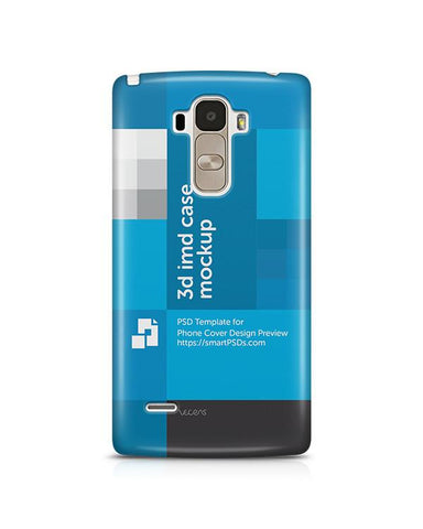 LG G4 Stylus 3d IMD Mobile Case Design Mockup 2016