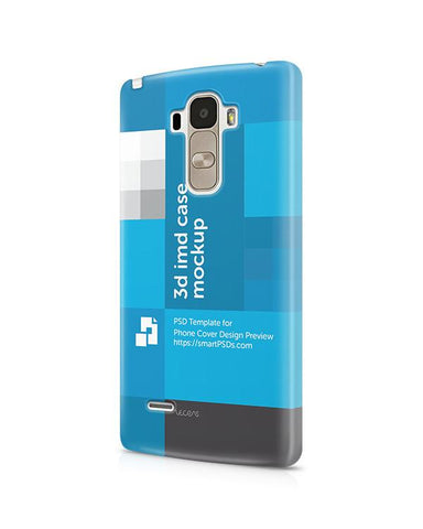 LG G4 Stylus 3d IMD Mobile Case Design Mockup 2016