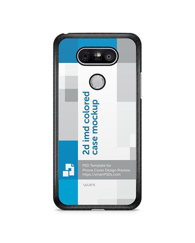 LG G5 2d IMD Colored Mobile Case Design Mockup 2016