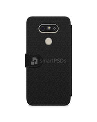 LG G5 2d Wallet Mobile Case Design Mockup 2016