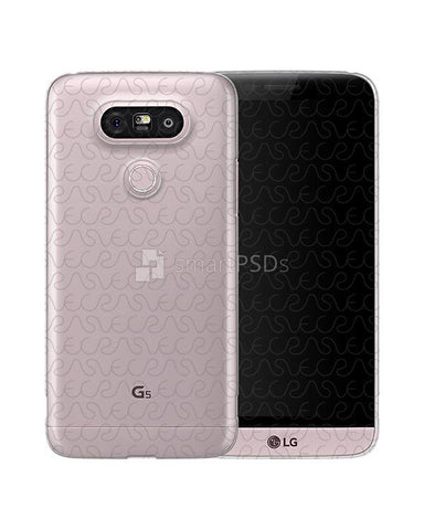 LG G5 TPU Clear Mobile Case Design Mockup 2016