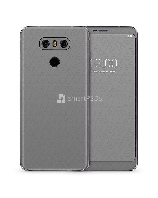 LG G6 Mobile Skin Design Template 2017
