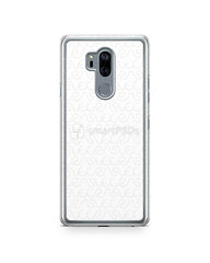 LG G7 ThinQ 2d PC Clear Case Design Mockup 2018