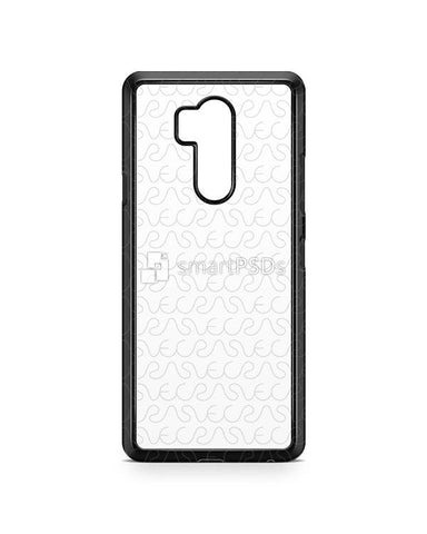 LG G7 ThinQ 2d Colored Case Design Mockup Back 2018
