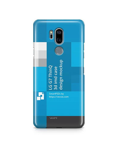LG G7 ThinQ 3d IMD Case Design Mockup 2018