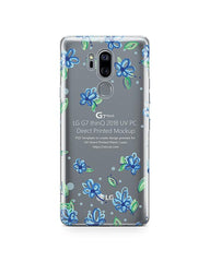 LG G7 ThinQ UV PC Clear Case Mockup 2018